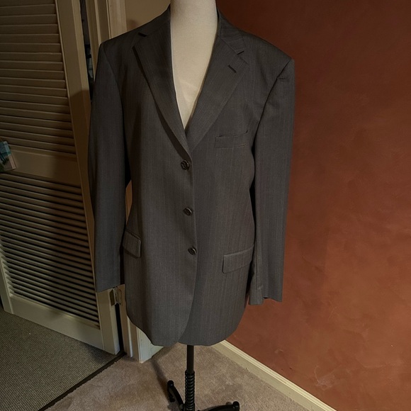 Gray suit